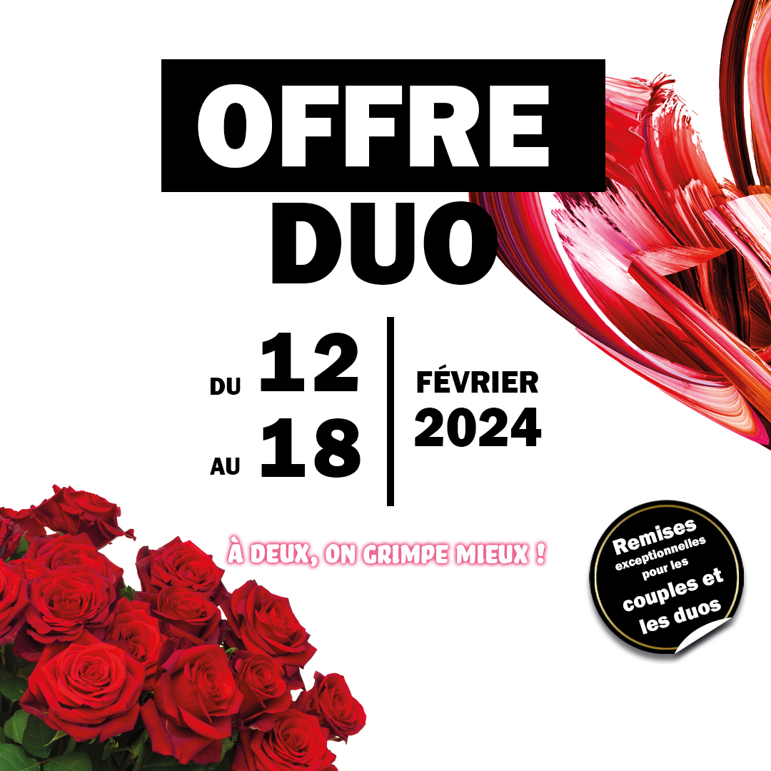 [PROMO SPÉCIALE DUO B’O LOVE 💕🌹]